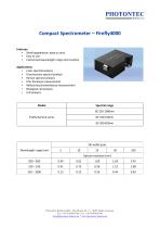 Compact Spectrometer – Firefly4000