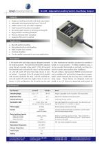 ELS-DR : Adjustable Levelling Switch, Dual Relay Output