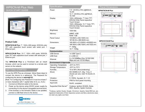 WP6CN-M Plus Web