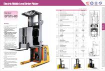 XILIN / Electric Middle Level Order Picker / OPS15-BD