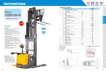 XILIN / Electric Reach Stacker / CQDH15A