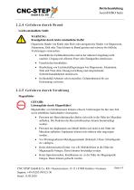 Industriefräsmaschine AceroDURO Betriebsanleitung-14