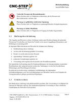 Industriefräsmaschine AceroDURO Betriebsanleitung-8