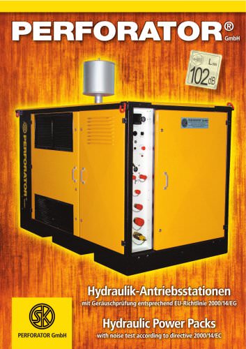 Hydraulik-Antriebsstationen