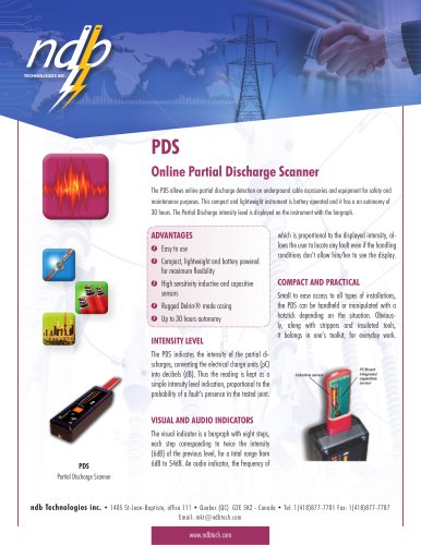 PDS - Partial Discharge Scanner