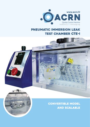 Immersion vacuum leak tester CTE-I