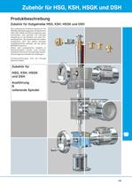 Zubehör für HSG, KSH, HSGK und DSH - 2