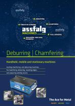Assfalg chamfering and deburring machines