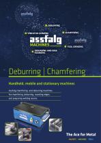 Assfalg chamfering and deburring machines