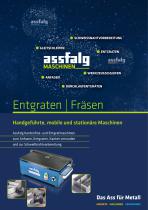 Assfalg Kantenfräs- und  Entgratmaschinen