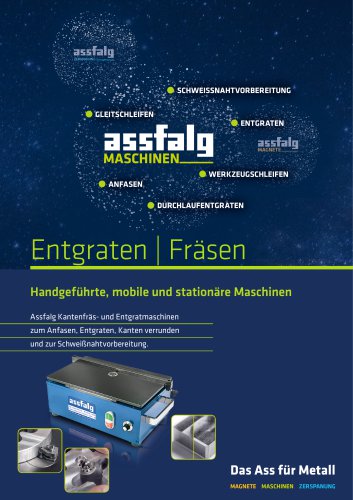 Assfalg Kantenfräs- und  Entgratmaschinen