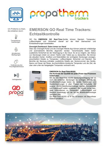 Propatherm - trackers