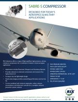 SABRE-S COMPRESSOR DESIGNED FOR TODAY'S AEROSPACE & MILITARY APPLICATIONS