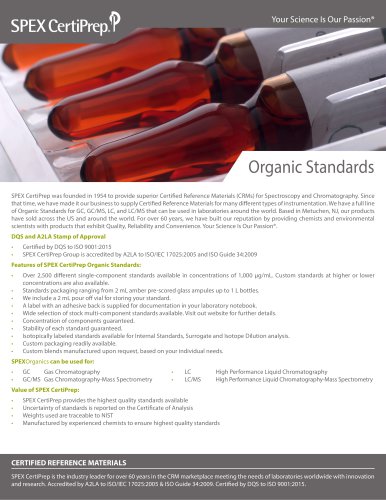 Organic Standards Overview