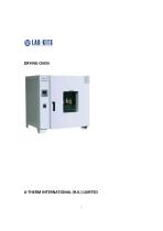 DRYING OVEN