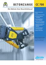 Betonzange CC700