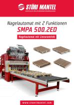 Automatische Nagelmaschine SMPA 500.2 ED für zweioperationale Paletten