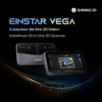 Einstar Vega Kabelloser All-in-One 3D Scanner