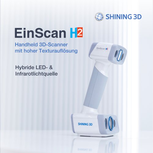 Handheld 3D-Scanner mit hoher Texturauflösung EinScan H2