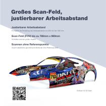 Handheld 3D-Scanner mit hoher Texturauflösung EinScan H2 - 8