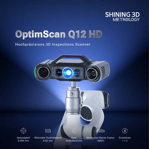 OptimScan Q12/Q9 HD | Hochpr&auml;zisions 3D Inspections Scanner