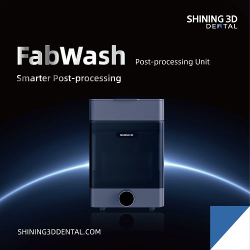 Post-processing Unit FabWash