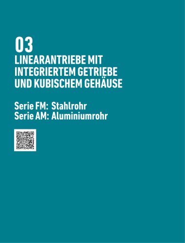 Linearantriebe mit Integriertem Getriebe & Kubischem Gehäuse