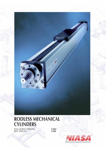 RODLESS MECHANICAL CYLINDERS