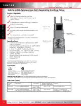 SLMCAB Mid-Temperature Self-Regulating Heating Cable