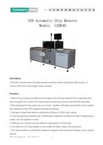 Automatic LED Mounter 4 heads