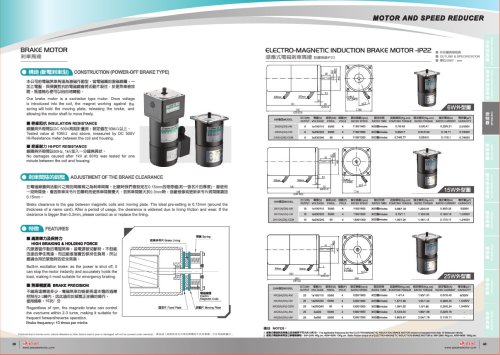 Magnetic Brake Motor