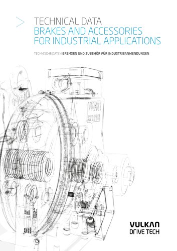 Technical Data Brakes and accessories for industrial applications : english / german