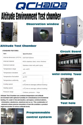 Altitude Environment Test Chamberaeronautics, aerospace, communications