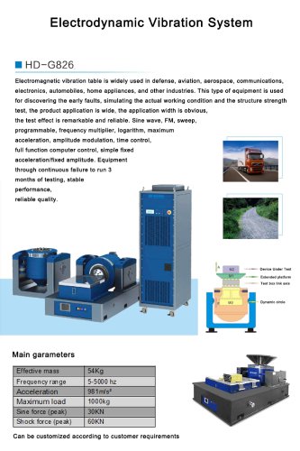 Electrodynamic Vibration System