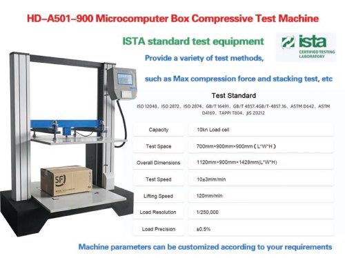 HD-A501-900 Microcomputer Box Compressive Test Machine