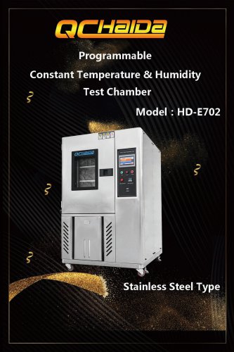 Programmable constant temperature and humidity chamber