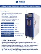 Temperature Control Battery Short Circuit Test Chamber  HD-H201