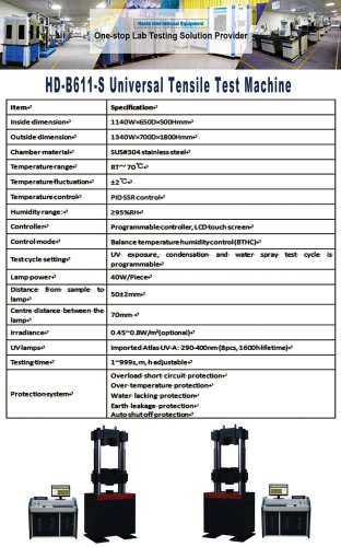 Universal Testing Machine HD-B611-S