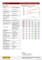 SYSTEC Optisches Messsystem OMS 4.0 - 2