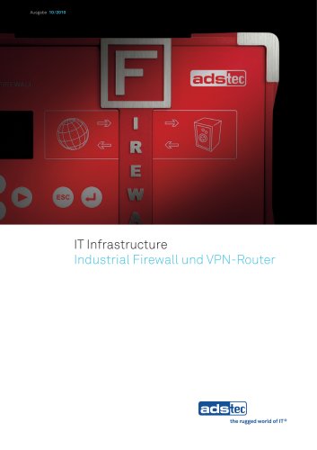 ads-tec Industrial Firewall und VPN-Router - Industrielle Netzworksicherheit