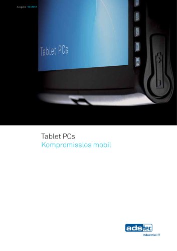 Broschüre Tablet PCs - ads-tec