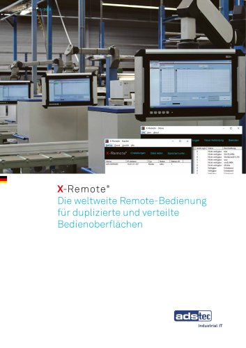 Broschüre X-Remote