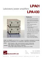 LPA01 Laboratory Power Amplifier