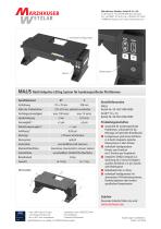 MALiS Multi Adaptive Lifting System für kundenspezifische Plattformen
