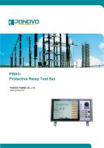 PW41i (Advanced)  Protective Relay Test Set Datasheet_EN_2024 V1