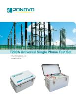 T200A Universal Single Phase Test Set