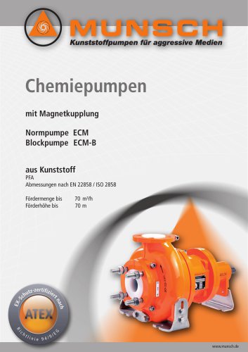 Chemie-Normpumpe ECM