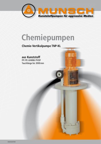 Chemie-Vertikalpumpe TNP-KL