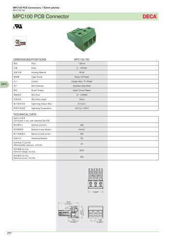 MPC100 PCB Connector