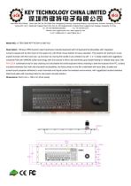Industrial Membrane Keyboard K-TEK-D580-KP-FN-SW+IU-360-V02